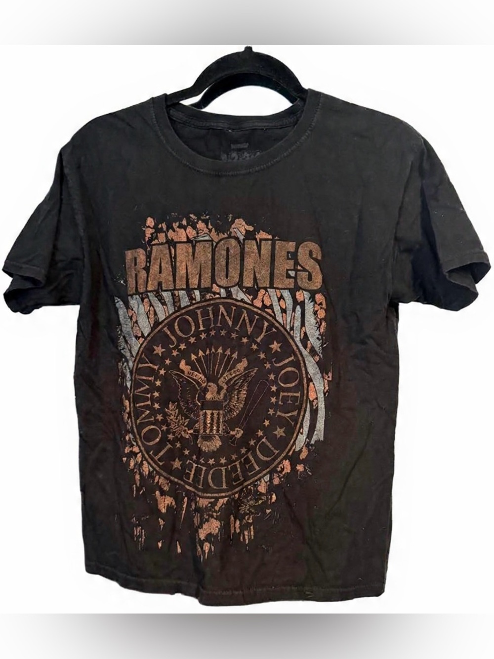 🎶 Ramones 1234 Graphic Band Tee Punk Rock- Small